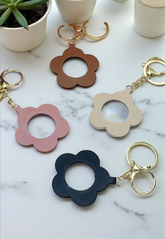 Porte-clés fleurs